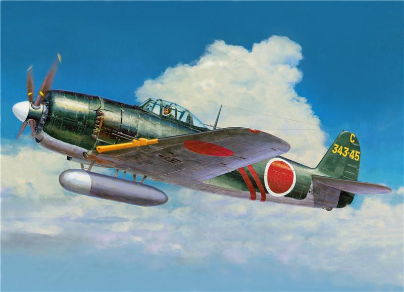 Shigeo Koike. Истребитель Kyushu J-7W «Shinden».