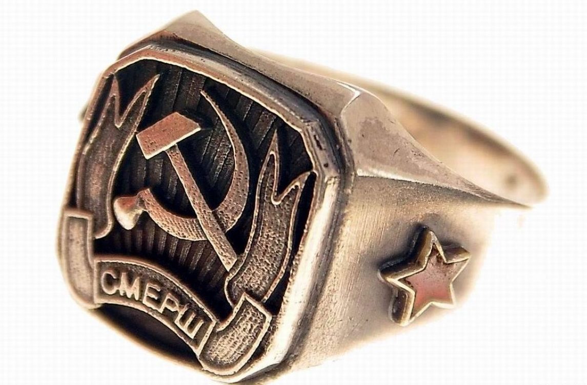 Современные реплики по мотивам символики НКВД.