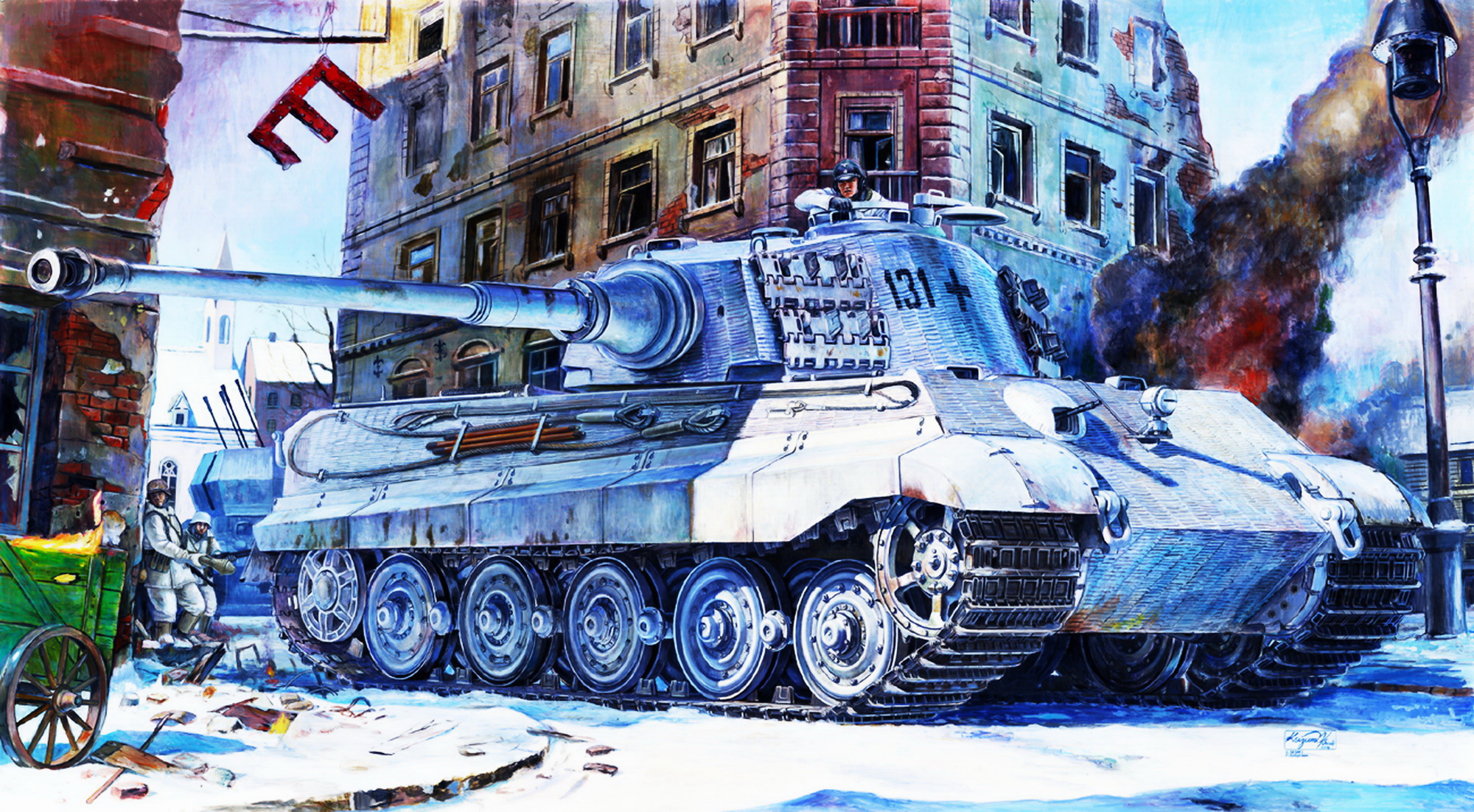 Sasaki H. & Kurokawa T. Танк Tiger II.