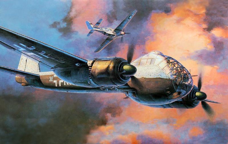 Shigeo Koike. Бомбардировщик Ju-188.
