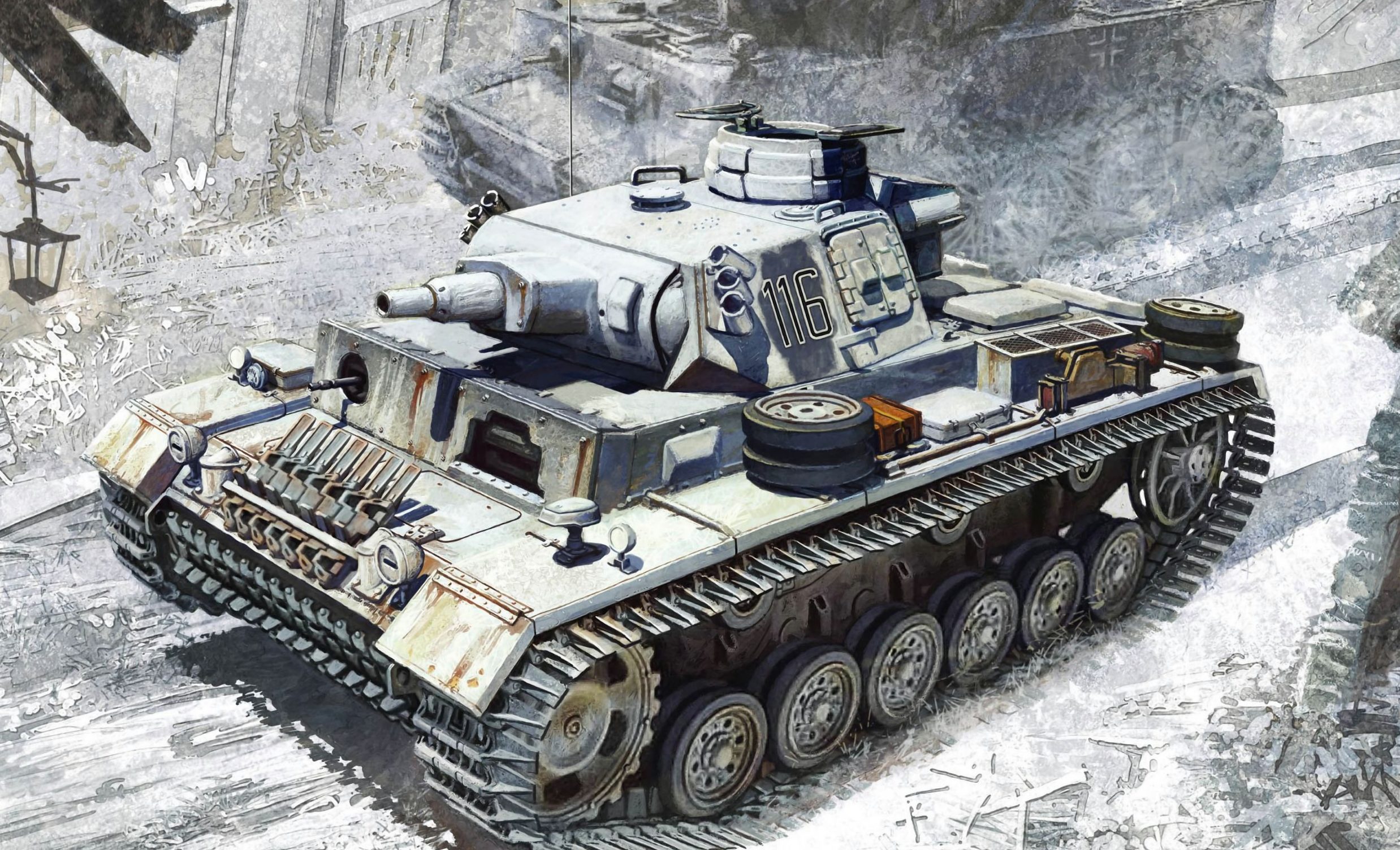 Heum Chang. Танк Pz.Kpfw. III Ausf. N.