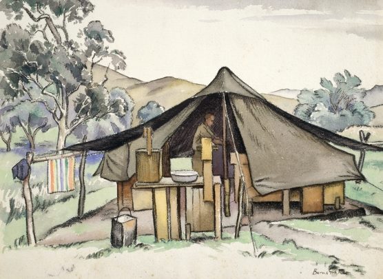 Barns-Graham Allan. Военная палатка.