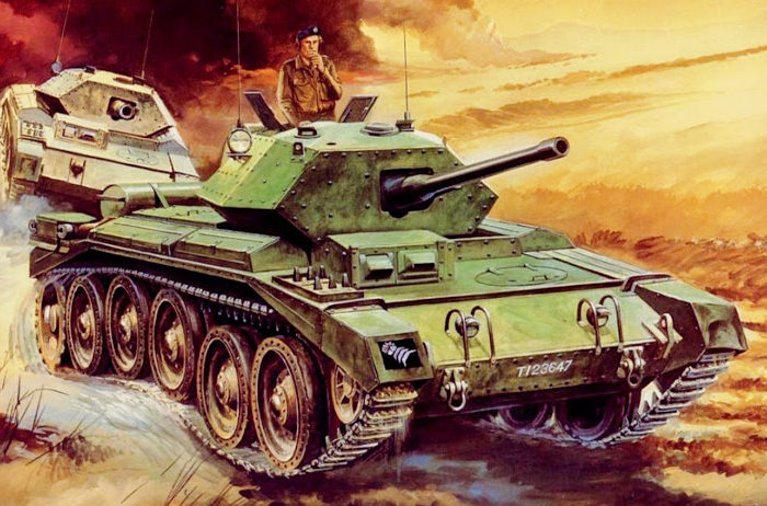 Hasegawa Tohaku. Танк Crusader Mk.III.