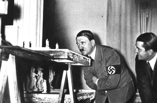 АдольфГитлер и Альберт Шпеер. 1943 г.