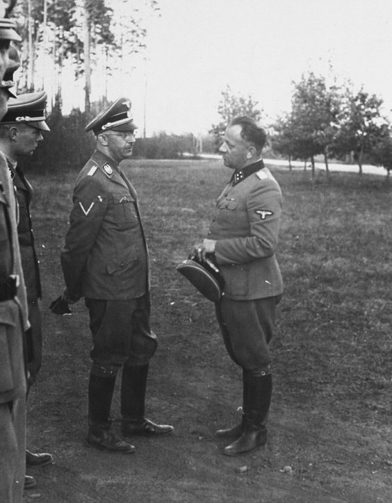 Генрих Гиммлер в Украине. 1942 г.