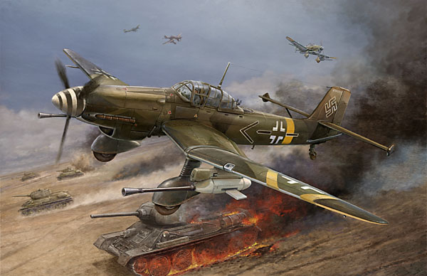 Wai Vincent. Бомбардировщик Ju-87G «Stuka».