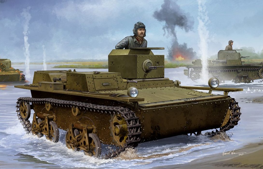 Wai Vincent. Плавающий танк Т-38.