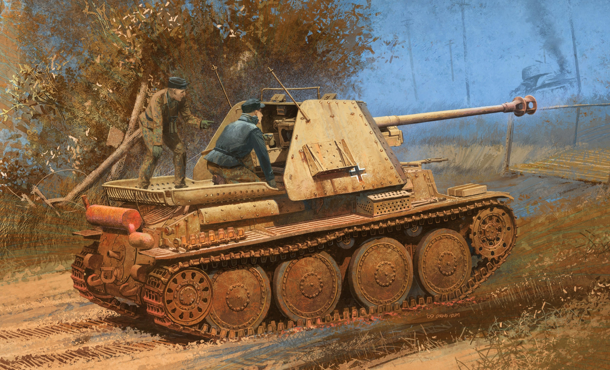Heum Chang. САУ Marder III Ausf. H.