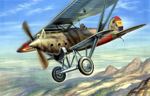Hajek Stanislav. Истребитель Hispano-Nieuport Ni-D 52.