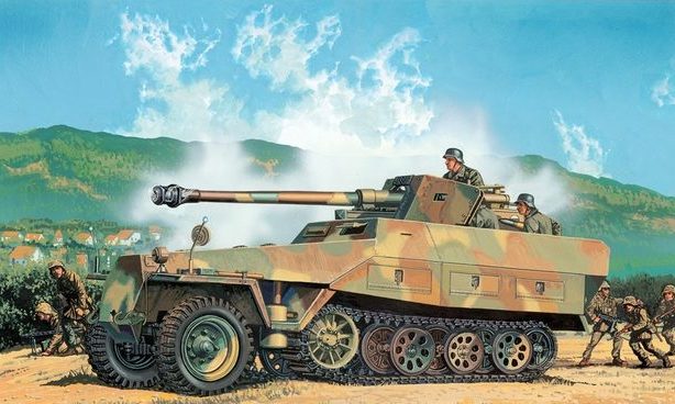 Satake Masao. Бронетранспортер Sd.Kfz. 251/22 Ausf. D.