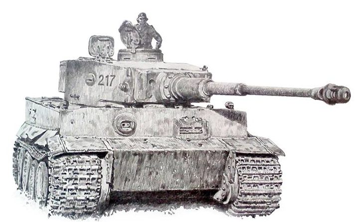 Rampir Pavel. Танк Pz.VI Tiger.