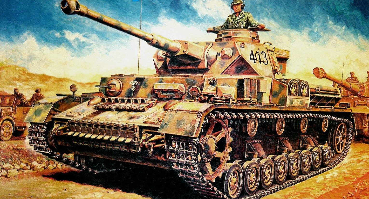 Ueda Shin. Танк Pz.Kpfw. IV Ausf J.