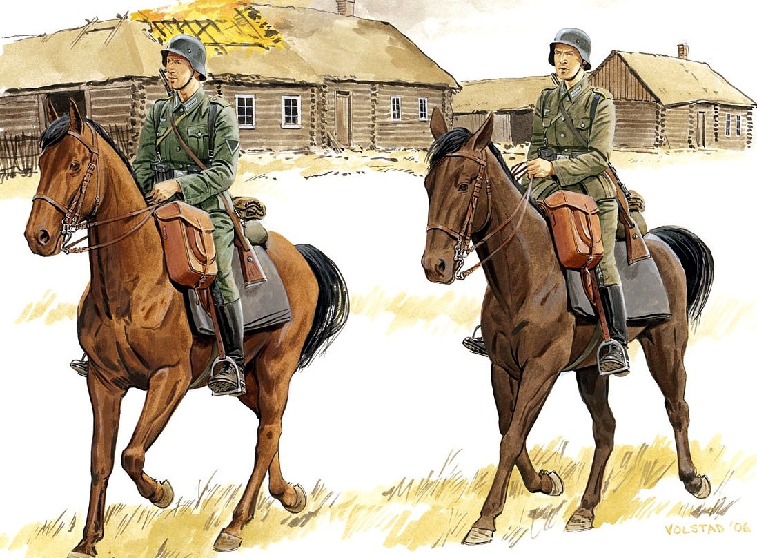 Volstad Ronald. 1-й кавалерийская дивизия.