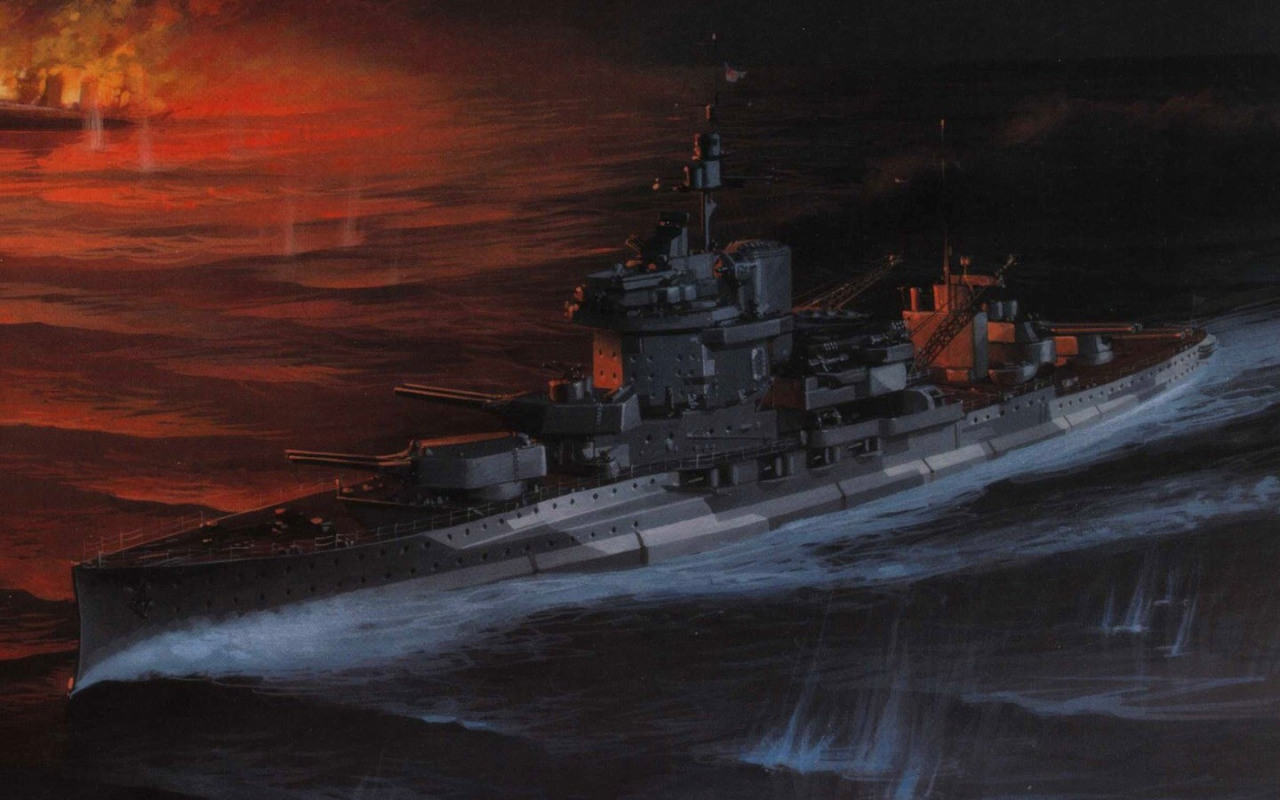 Wrobel Jaroslaw. Линкор «Warspite».