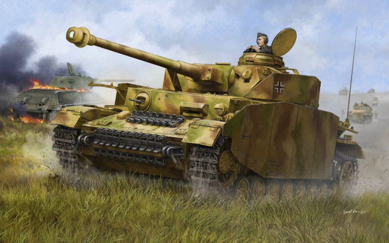 Wai Vincent. Танк Panzer IV Аusf. H.
