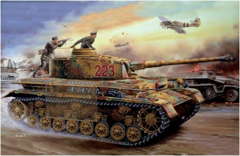 Wai Vincent. Танк Panzer IV Аusf J.