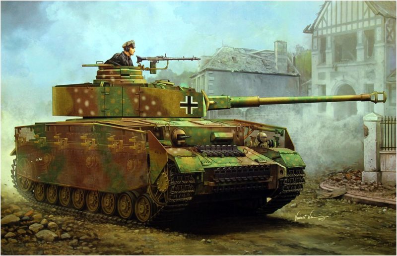 Wai Vincent. Танк Panzer IV Аusf J.