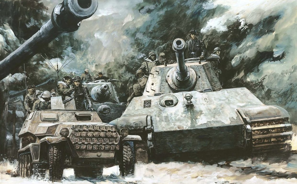 Takani Yoshiyuki. Танк Pz.Kpfw. VI Ausf. B.