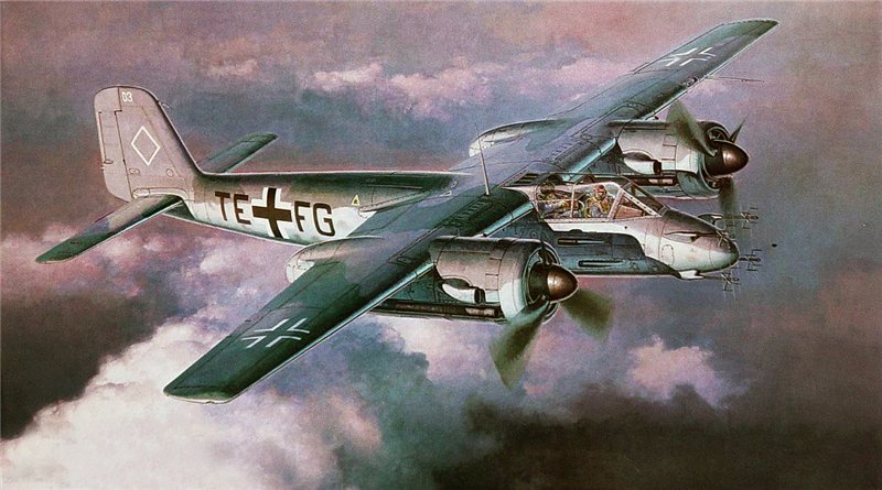 Shigeo Koike. Истребитель Focke-Wulf Ta-154.