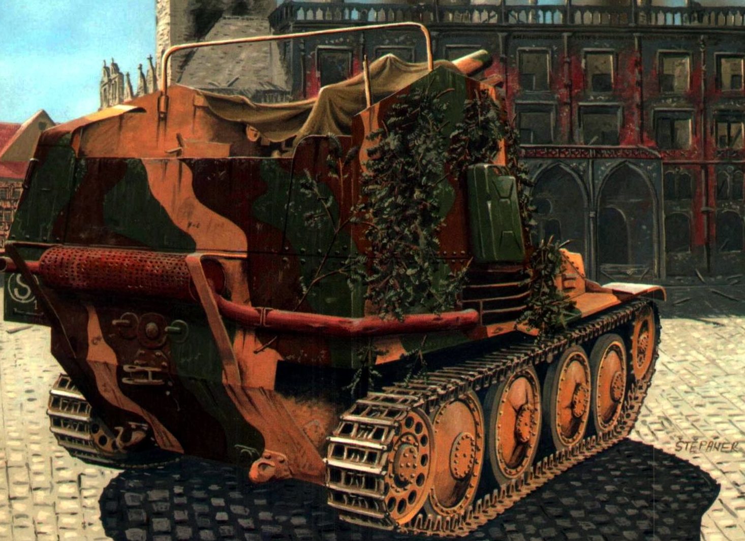 Štěpánek Petr. САУ 38M Sd.kfz. 138/1 Ausf. M.
