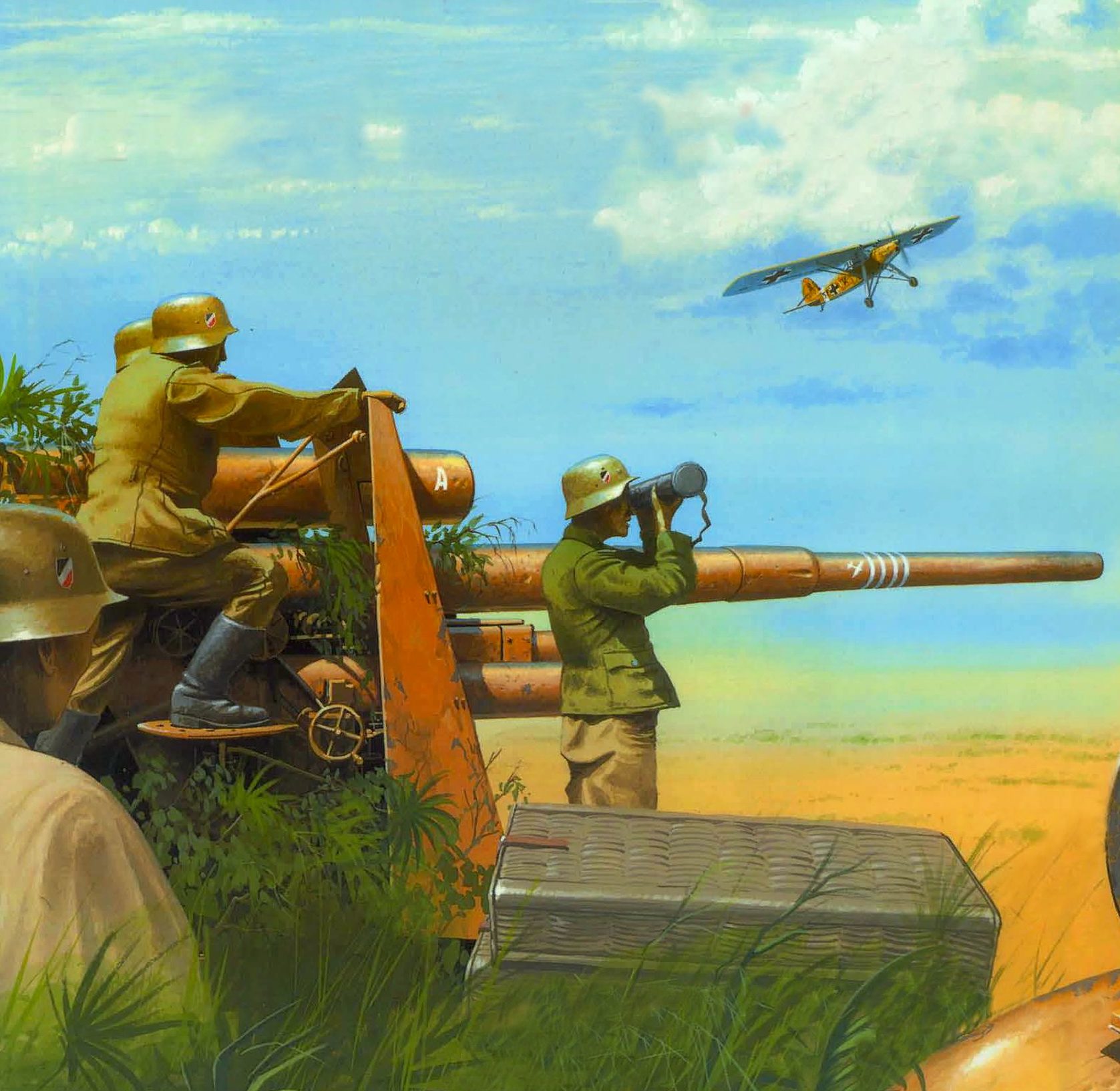 Wrobel Jaroslaw. Зенитное орудие 8,8 cm Flak 36.