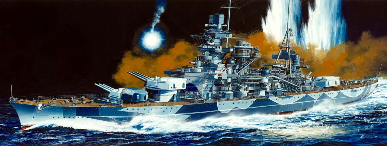 Satake Masao. Линкор «Scharnhorst».