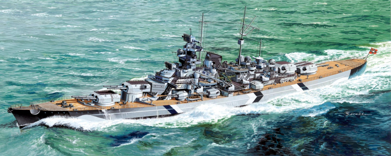 Satake Masao. Линкор «Bismarck».