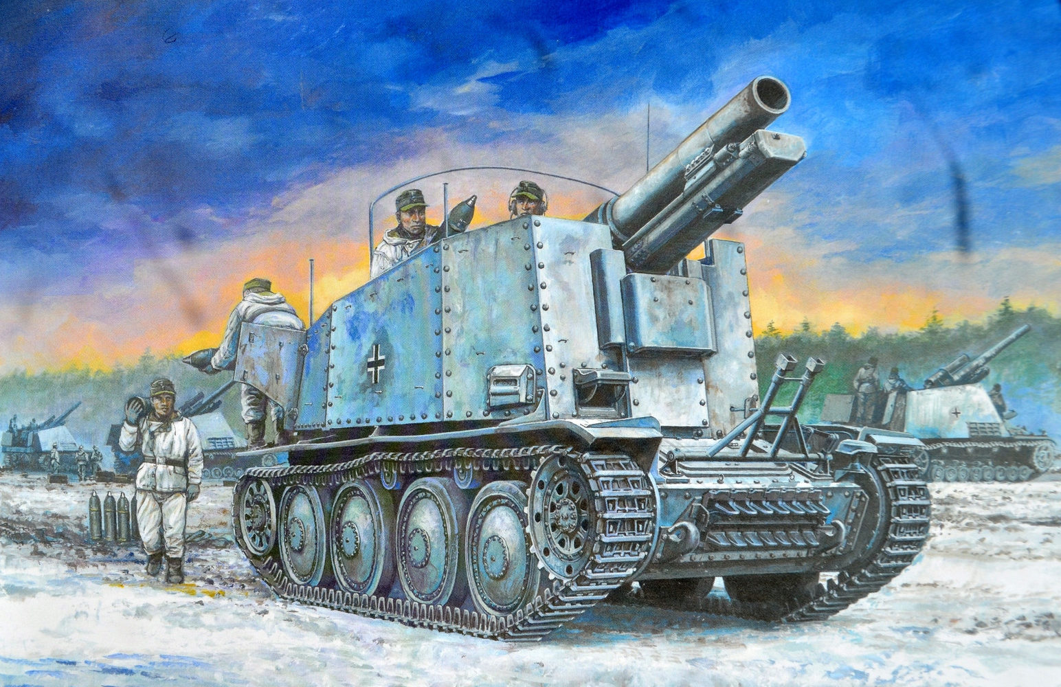 Ueda Shin. САУ Grille Sd.Kfz.138.