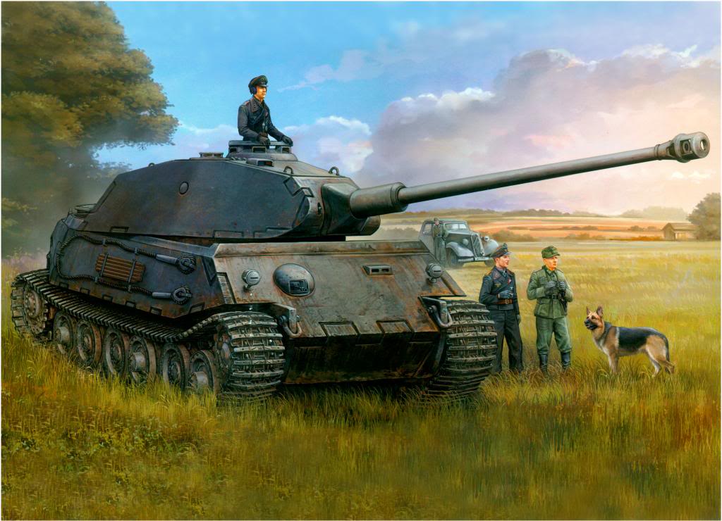 Wai Vincent. Танк Tiger II.