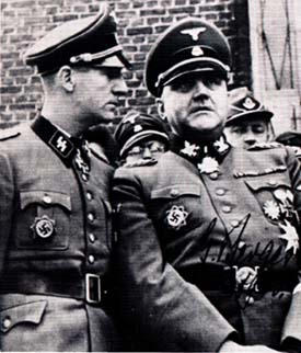 Кристиан Бергер Готтлоб и Рудоль Леман. 1940 г.