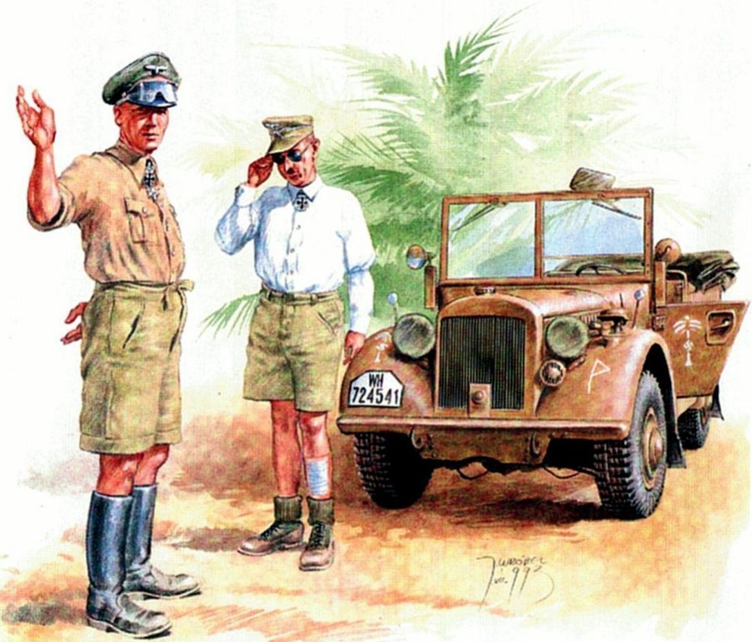 Wrobel Jaroslaw. Генерал-лейтенант Erwin Rommel.