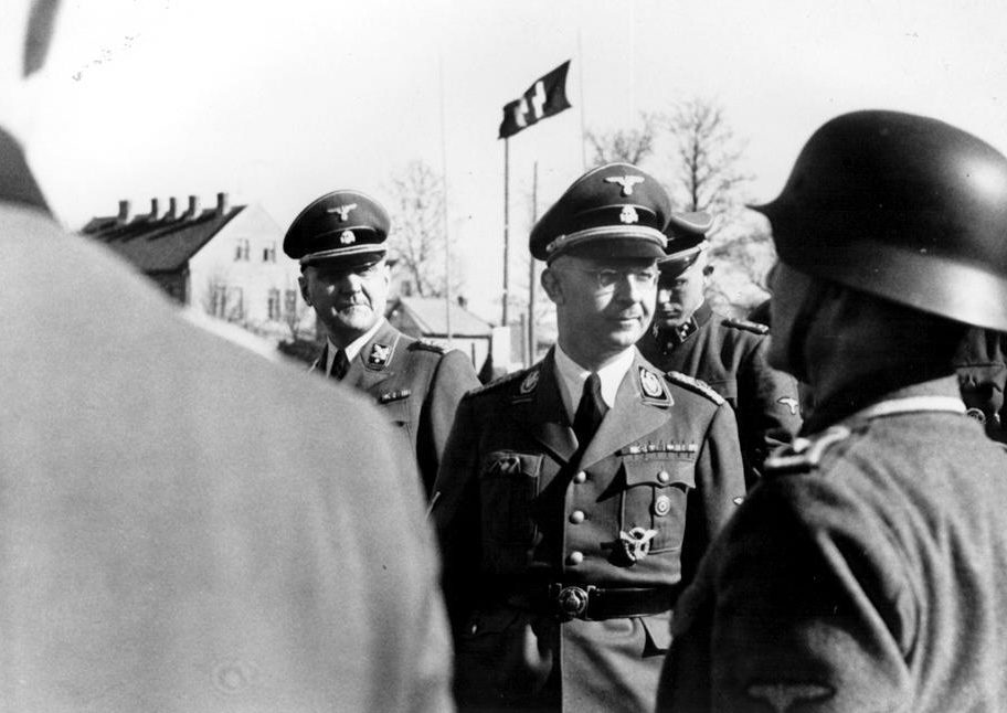 Кристиан Бергер Готтлоб и Генрих Гиммлер. Словакия. 1944 г.