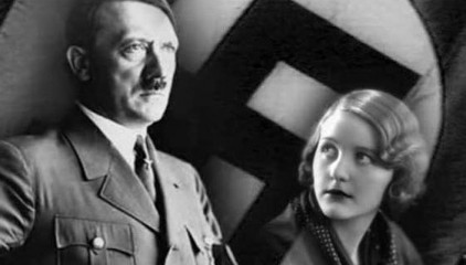 Адольф Гитлер и Ева Браун. 1945 г.