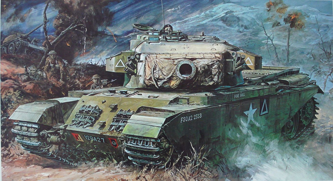 Takani Yoshiyuki. Танк Centurion Mk.III.