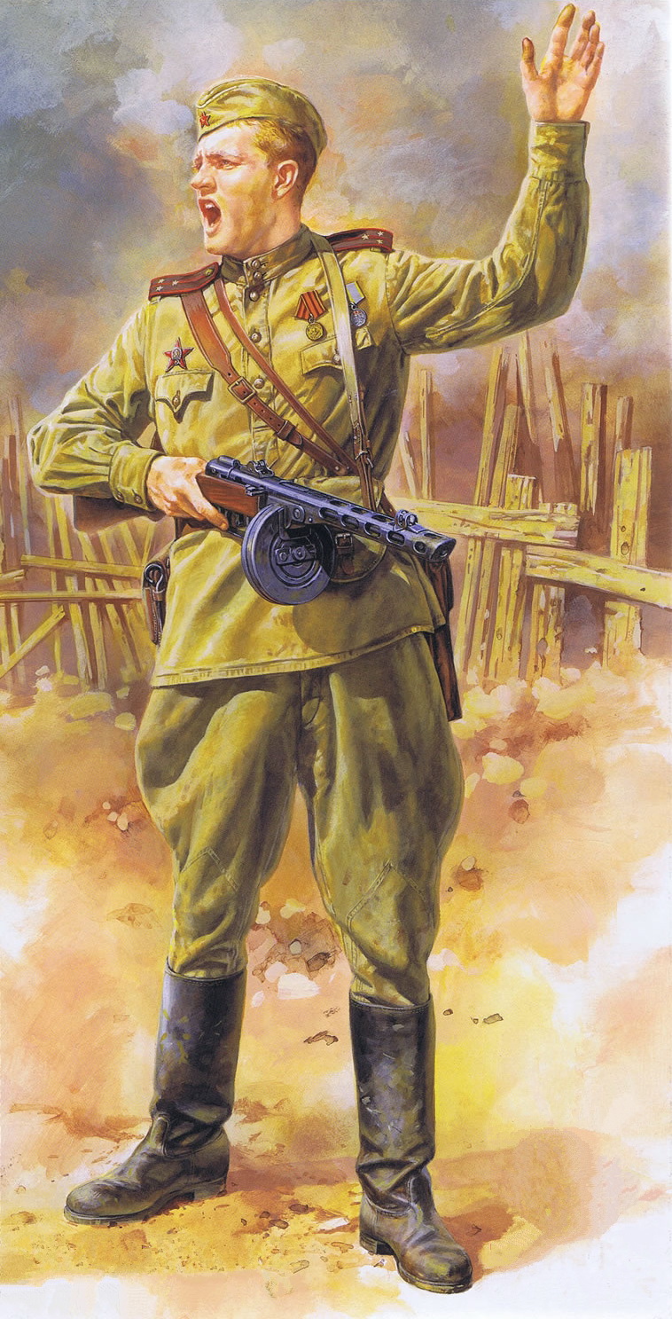 Onishi Masami. Советская пехота.