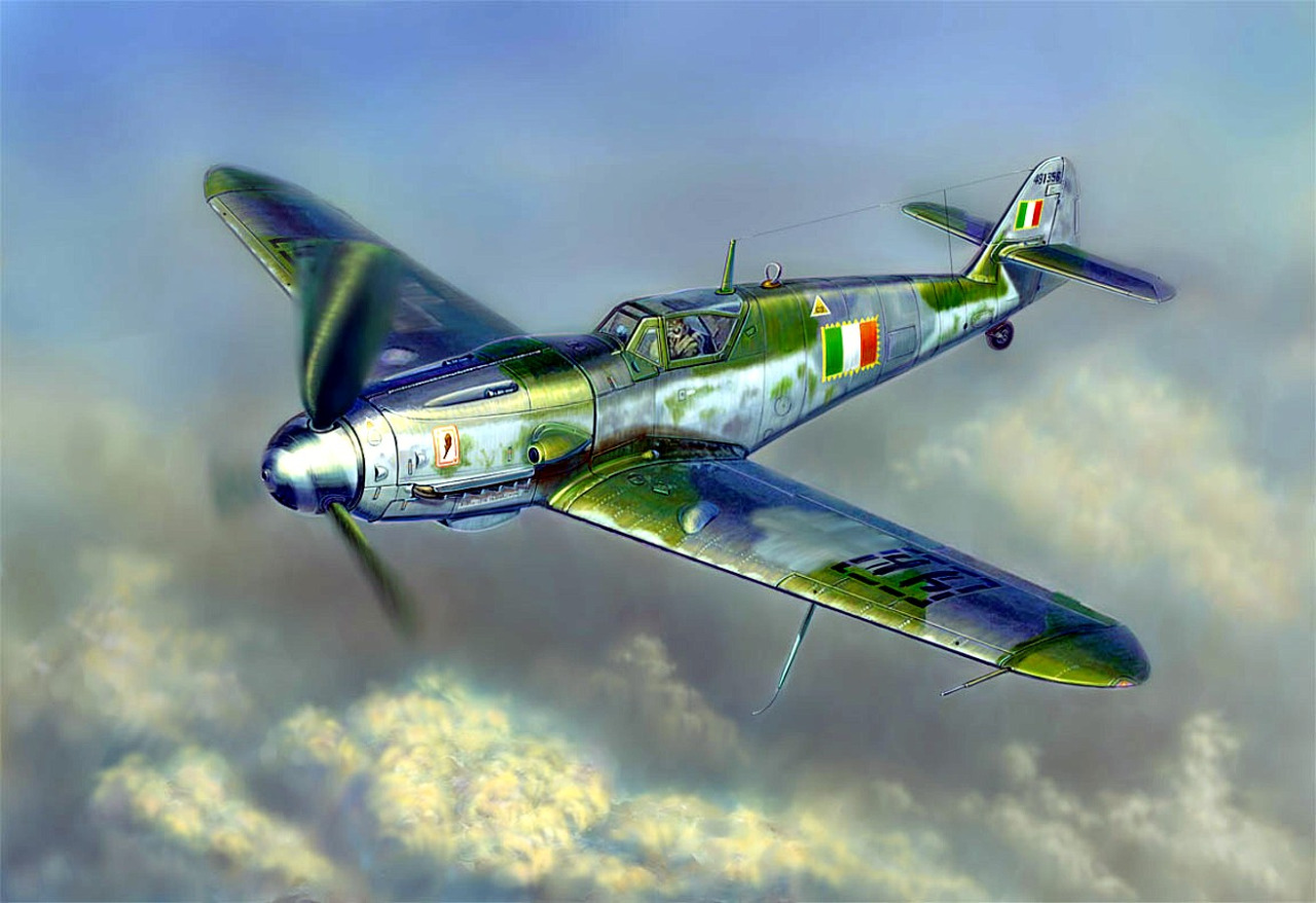 Hajek Stanislav. Истребитель Bf-109 G.