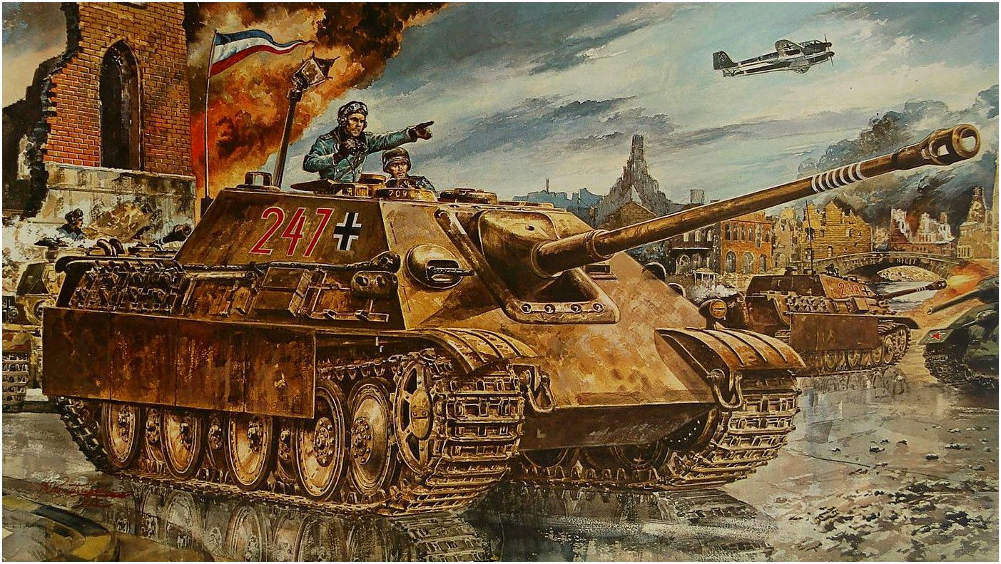 Takani Yoshiyuki. САУ Jagdpanther.
