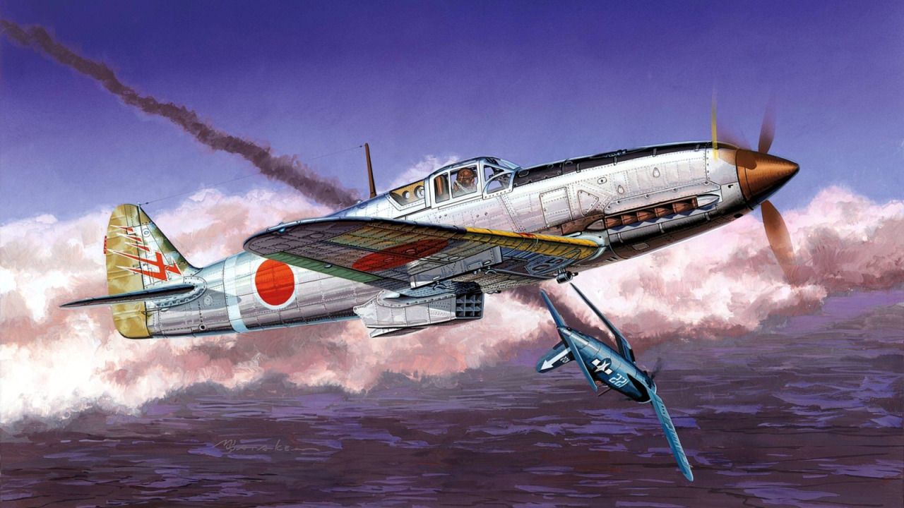 Satake Masao. Истребитель Kawasaki Ki-61-1 Hien.