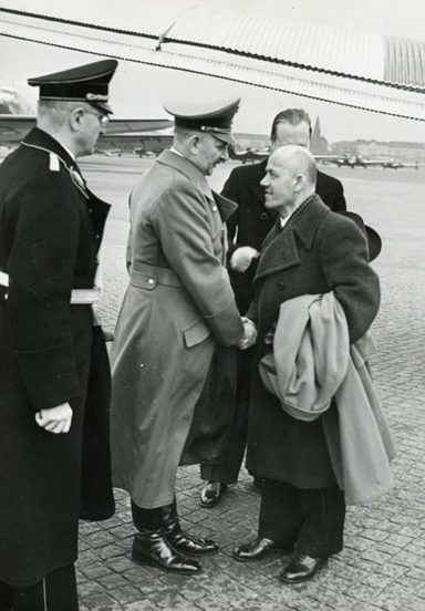 Руст Бернгард и Ууно Ханнула. Берлин.1939 г.