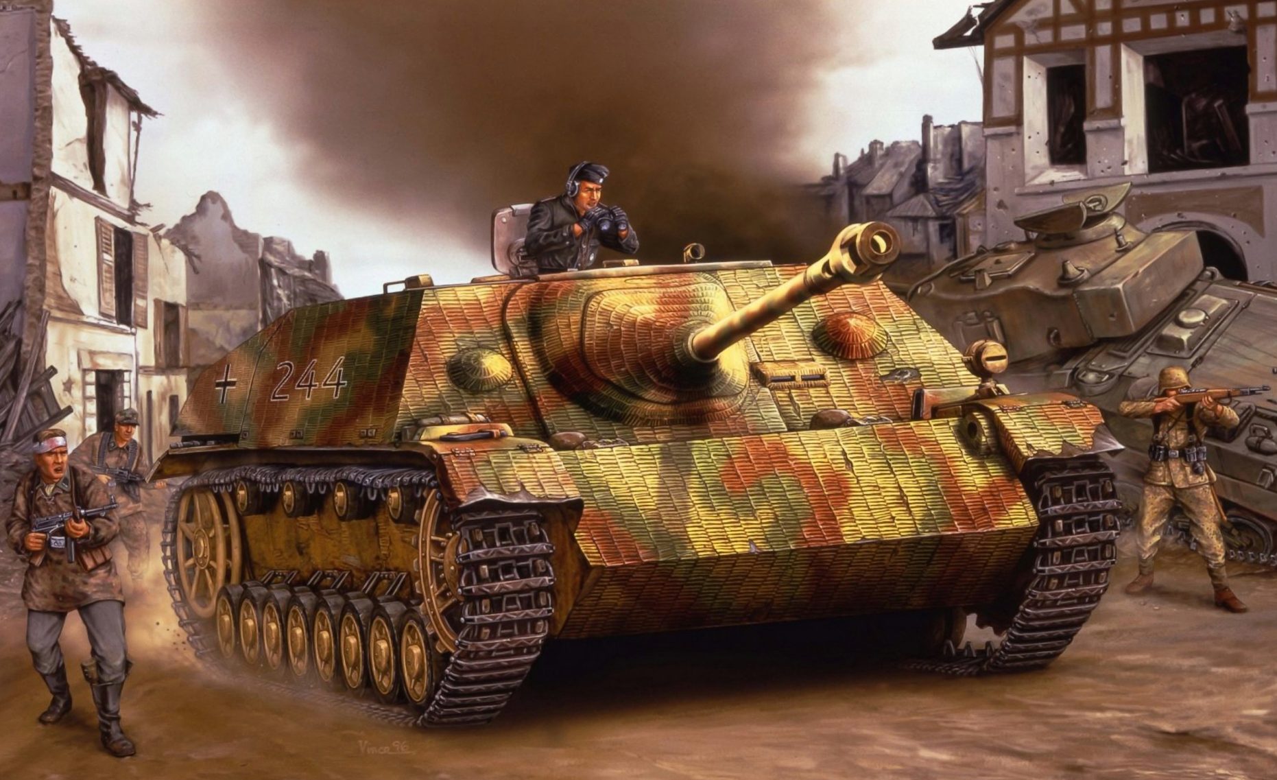 Wai Vincent. САУ Jagdpanzer IV.
