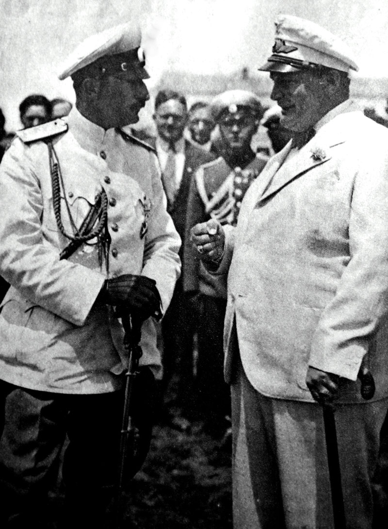 Герман Геринг и царь Борис III. 1935 г.