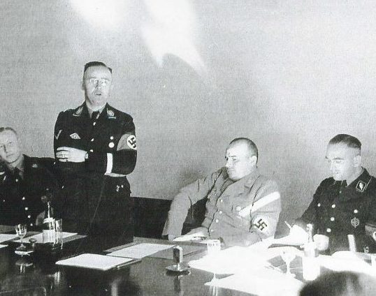 Вернер Бест в роли эмиссара РСХА во Франции. Париж. 1941 г.