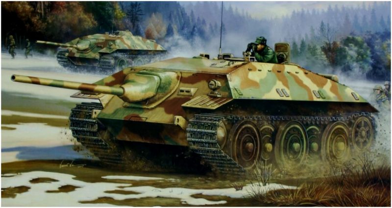 Wai Vincent. САУ E-25 Jagdpanzer Sd.Kfz. 278.
