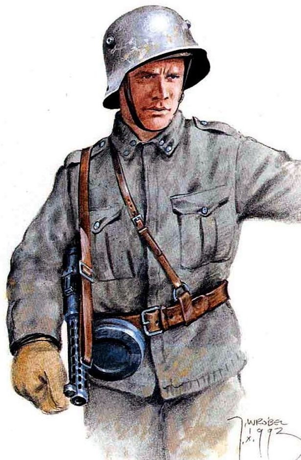 Wrobel Jaroslaw. Финский солдат.