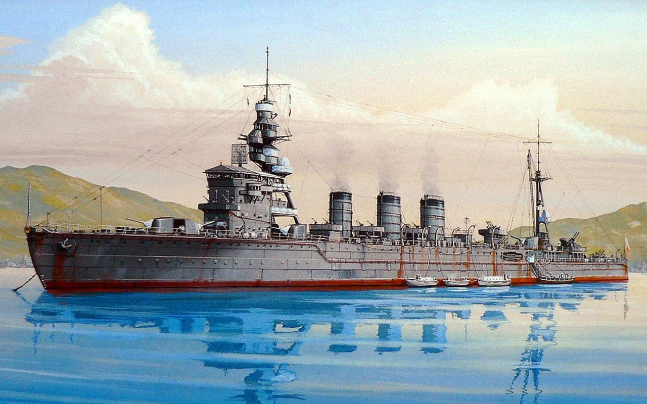 Yuki Takeshi. Легкий крейсер «Nagara».