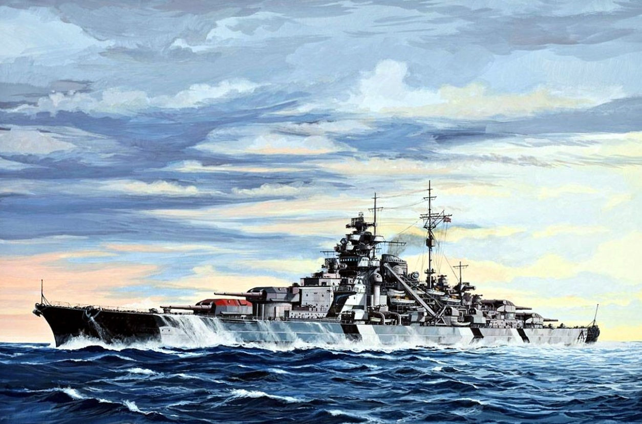 Hajek Stanislav. Линкор «Bismarck».