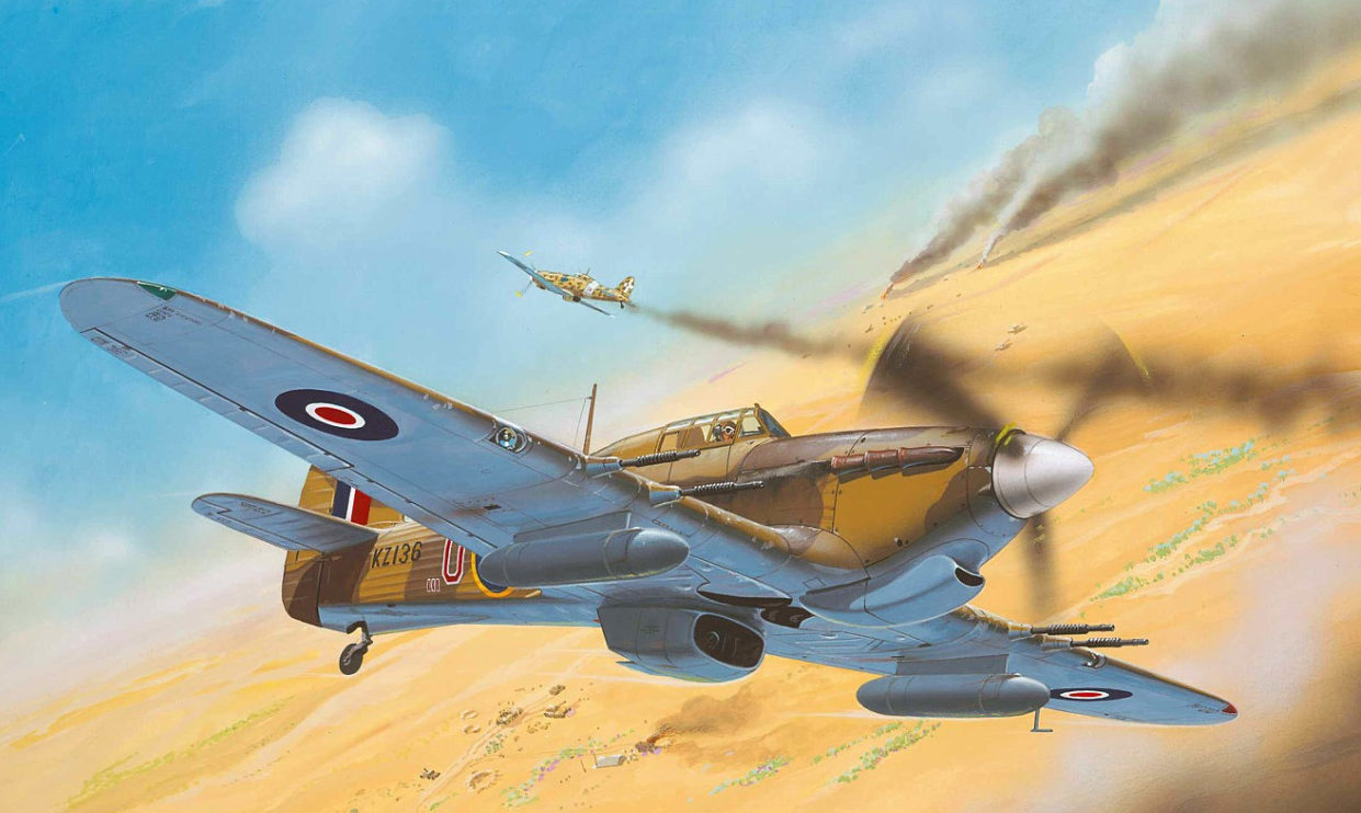 Velc Jaroslav. Истребитель Hawker Hurricane Mk.II.