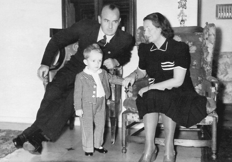 Ганс Франк с семьей. 1938 г.