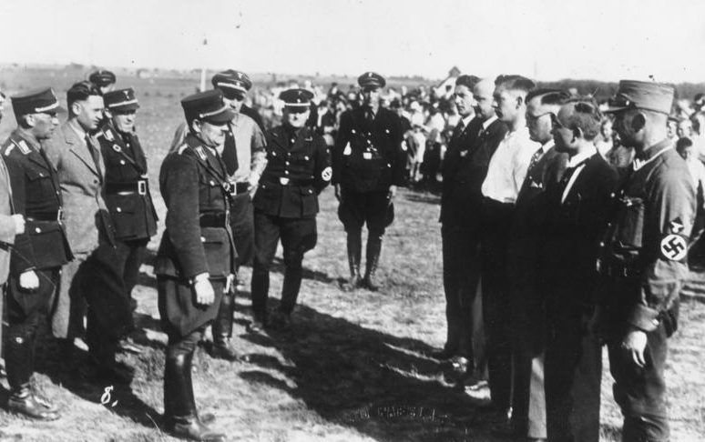 Эрих Кох в Восточной Пруссии. 1933 г. 