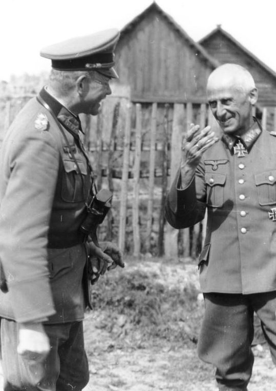 Герман Гот и Гейнц Гудериан. 1941 г.